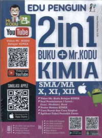 Image of 2IN1 BUKU + MR.KODU SMA /MA X, XI, XII KIMIA