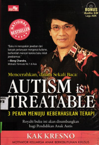 Mencerahkan dalam sekali baca; Autism is Treatable