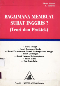 Image of Bagaimana Membuat Surat Inggris ?