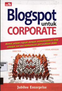 Blogspot untuk Corporate