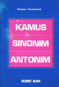 Image of Kamus Sinonim Antonim