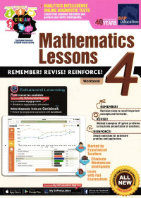 Image of Mathematics Lessons 4 Workbook
