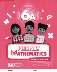 Image of Primary Mathematics 6A