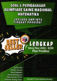 Image of Soal & Pembahasan Olimpiade Sains Nasional Matematika SMP