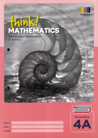 Image of Think! Mathematics 4A