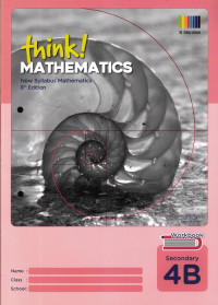 Image of Think! Mathematics 4B