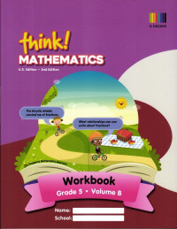 Image of Think! Mathematics 5