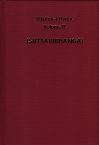 Image of Vinaya-pitaka Volume II