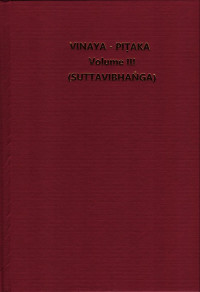 Image of Vinaya-Pitaka Volume III