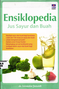 Ensiklopedia Jus Sayur dan Buah