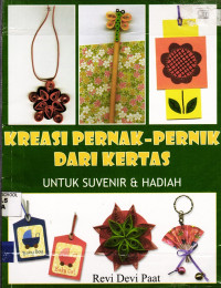 Kreasi Pernak-Pernik dari Kertas untuk Suvenir dan Hadiah