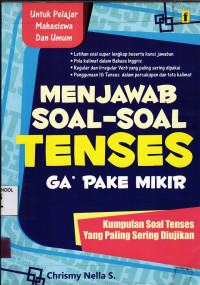 Image of Menjawab Soal-Soal Tenses