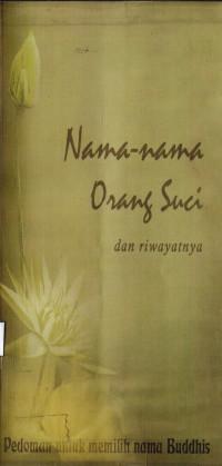 Image of Nama-nama Orang Suci dan Riwayatnya