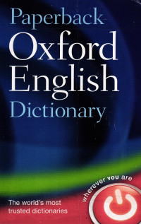 Paperback Oxford English Dictionary