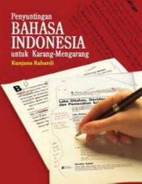 Image of Penyuntingan Bahasa Indonesia untuk Karang Mengarang