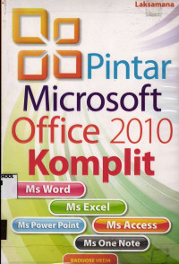 Image of Pintar Microsoft Office 2010 Komplit