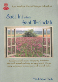 Saat Ini Adalah Saat Terindah