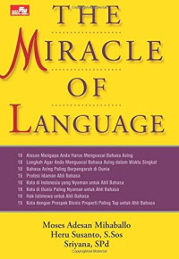 Image of The Miracle of Language
