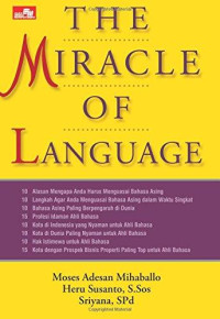 The Miracle of Language