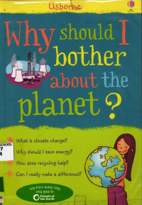 Why Should I Bother About the Planet?