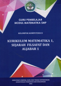 Kurikulum Matematika 1, Sejarah Filsafat dan Aljabar