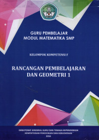 Rancangan Pembelajaran dan Geometri 1